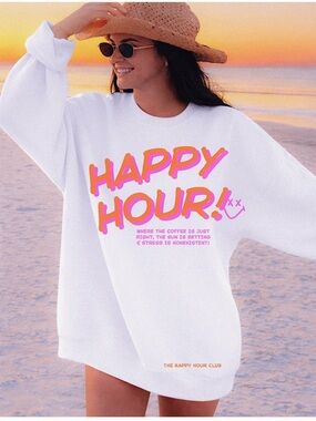 Happy Hour Crewneck Sweatshirt